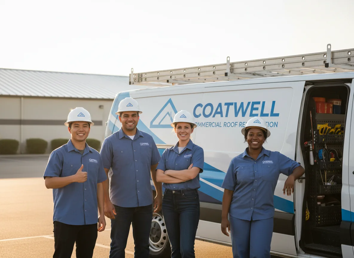 Commercial roof coating company in Bausman, PA